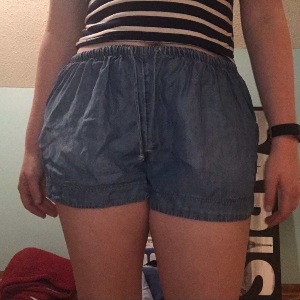 Mossimo Supply and Company Blue Shorts
